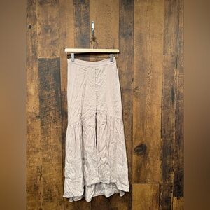 Saltwater LUXE Cream High-Low Skirt medium